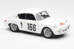 Alpine A106 #166 F. Jacques / R. Jacques Rally Monte Carlo 1960 Otto 1:18 OT543 Hartsi — kuva 4 / 6