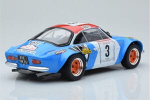 Alpine A110 #3 B. Darniche / A. Mahe Tour de Corse 1973 IXO 1:18 18RMC062B Metalli — kuva 2 / 6
