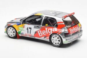 Renault Clio Maxi Kit Car Belga #17 Rally Ypres 1995 Otto 1:18 OT1058 Hartsi — kuva 5 / 6