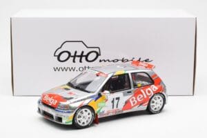 Renault Clio Maxi Kit Car Belga #17 Rally Ypres 1995 Otto 1:18 OT1058 Hartsi — kuva 6 / 6
