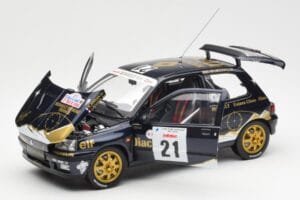 Renault Clio Williams DIAC #21 Jordan / Boyere Tour de Corse 1993 Norev 1:18 185228 Metalli — kuva 2 / 8