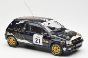 Renault Clio Williams DIAC #21 Jordan / Boyere Tour de Corse 1993 Norev 1:18 185228 Metalli — kuva 6 / 8