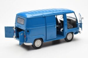 Renault Estafette Saviem Sininen Norev 1:18 185122 Metalli — kuva 2 / 11