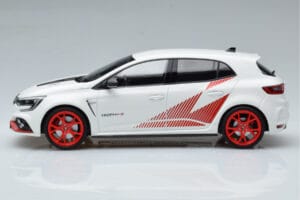 Renault Megane RS Trophy-R Mk4 Valkoinen Norev 1:18 185239 Metalli — kuva 3 / 6