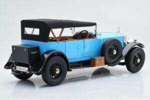 Rolls-Royce Phantom I Avoauto Sininen Kyosho 1:18 08931LB Metalli — kuva 3 / 9