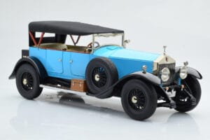 Rolls-Royce Phantom I Avoauto Sininen Kyosho 1:18 08931LB Metalli — kuva 5 / 9