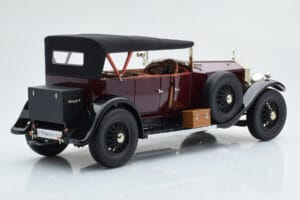 Rolls-Royce Phantom I Avoauto Burgundinpunainen Kyosho 1:18 08931R Metalli — kuva 3 / 10