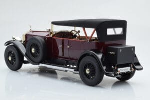 Rolls-Royce Phantom I Avoauto Burgundinpunainen Kyosho 1:18 08931R Metalli — kuva 6 / 10