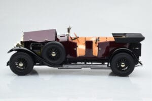 Rolls-Royce Phantom I Avoauto Burgundinpunainen Kyosho 1:18 08931R Metalli — kuva 8 / 10