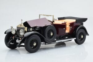Rolls-Royce Phantom I Avoauto Burgundinpunainen Kyosho 1:18 08931R Metalli — kuva 9 / 10
