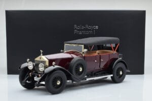 Rolls-Royce Phantom I Avoauto Burgundinpunainen Kyosho 1:18 08931R Metalli — kuva 10 / 10