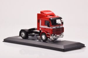 Scania 142 M Punainen IXO 1:43 TR173 Metalli — kuva 3 / 4