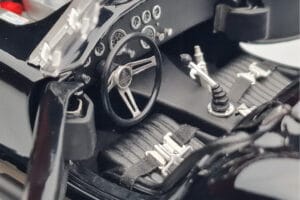 Shelby Cobra 427 S/C Musta Kyosho 1:18 08048BK Metalli — kuva 7 / 9