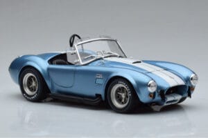 Shelby Cobra 427 S/C Vaaleansininen Kyosho 1:18 08048SBL Metalli — kuva 5 / 9