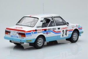 Skoda 130 L Night Version #24 J. Augland Rally Monte Carlo 1987 IXO 1:18 18RMC156 Metalli — kuva 2 / 6