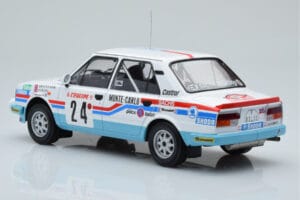 Skoda 130 L Night Version #24 J. Augland Rally Monte Carlo 1987 IXO 1:18 18RMC156 Metalli — kuva 5 / 6
