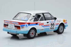 Skoda 130 LR #22 S. Kvaizar / J. Janecek Rally Acropolis 1986 IXO 1:18 18RMC157B Metalli — kuva 2 / 6