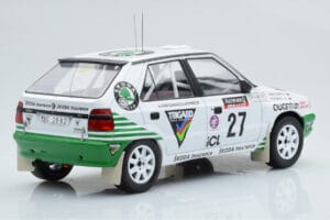 Skoda Felicia #27 P. Sibera / P. Gross Rally RAC Lombard 1995 IXO 1:18 18RMC148 Metalli — kuva 2 / 6