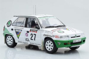 Skoda Felicia #27 P. Sibera / P. Gross Rally RAC Lombard 1995 IXO 1:18 18RMC148 Metalli — kuva 4 / 6