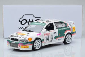 Skoda Octavia WRC #14 D. Auriol / D. Giraudet Rally Monte Carlo 2003 Otto 1:18 OT431 Hartsi — kuva 6 / 6