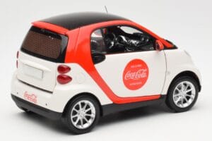 Smart Fortwo 451 Coca-Cola Minichamps 1:18 150036301 Metalli — kuva 3 / 8