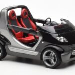 Smart Fortwo Crossblade Avoauto Hopea Musta Kyosho 1:18 - image 4 of 6