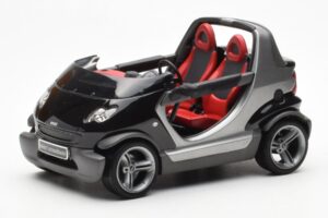 Smart Fortwo Crossblade Avoauto Hopea Musta Kyosho 1:18