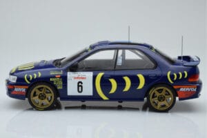 Subaru Impreza 555 #6 P. Liatti / C. Cassina Tour de Corse 1995 IXO 1:18 18RMC063C Metalli — kuva 3 / 6