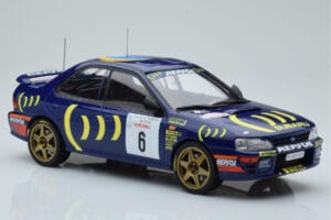 Subaru Impreza 555 #6 P. Liatti / C. Cassina Tour de Corse 1995 IXO 1:18 18RMC063C Metalli — kuva 4 / 6