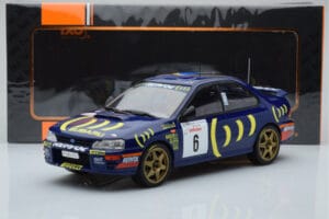 Subaru Impreza 555 #6 P. Liatti / C. Cassina Tour de Corse 1995 IXO 1:18 18RMC063C Metalli — kuva 6 / 6