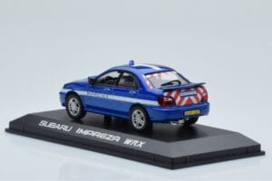 Subaru Impreza GD Gendarmerie Norev 1:43 800075 Metalli — kuva 3 / 4