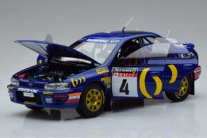 Subaru Impreza #4 C. McRae / D. Ringer Winner RAC Rally 1994 Kyosho 1:18 08962A Metalli — kuva 2 / 9
