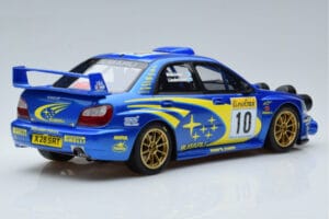 Subaru Impreza WRC #10 T. Makinen / K. Lindstrom Rally Monte Carlo Night Version 2002 Otto 1:18 OT784 Hartsi — kuva 2 / 6