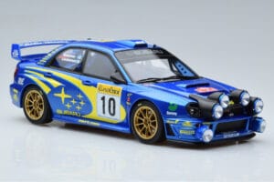 Subaru Impreza WRC #10 T. Makinen / K. Lindstrom Rally Monte Carlo Night Version 2002 Otto 1:18 OT784 Hartsi — kuva 4 / 6