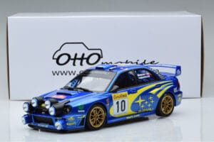 Subaru Impreza WRC #10 T. Makinen / K. Lindstrom Rally Monte Carlo Night Version 2002 Otto 1:18 OT784 Hartsi — kuva 6 / 6