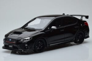 Subaru Impreza WRX STI Nurburgring Challenge Package Musta Kyosho 1:18 KSR18021BK
