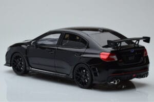 Subaru Impreza WRX STI Nurburgring Challenge Package Musta Kyosho 1:18 KSR18021BK Hartsi — kuva 5 / 6