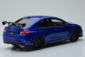 Subaru Impreza WRX STI Nurburgring Challenge Package Sininen Kyosho 1:18 KSR18021BL Hartsi — kuva 2 / 5