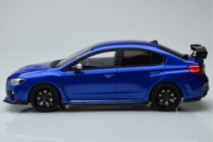 Subaru Impreza WRX STI Nurburgring Challenge Package Sininen Kyosho 1:18 KSR18021BL Hartsi — kuva 3 / 5