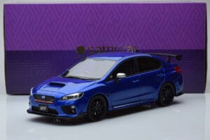 Subaru Impreza WRX STI Nurburgring Challenge Package Sininen Kyosho 1:18 KSR18021BL Hartsi — kuva 5 / 5