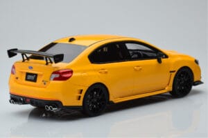Subaru Impreza WRX STI Nurburgring Challenge Package Keltainen Kyosho 1:18 KSR18021Y Hartsi — kuva 2 / 5