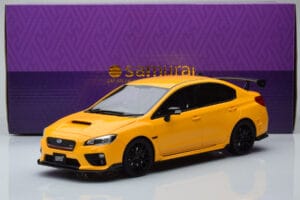 Subaru Impreza WRX STI Nurburgring Challenge Package Keltainen Kyosho 1:18 KSR18021Y Hartsi — kuva 5 / 5