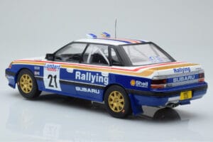 Subaru Legacy RS #21 C. McRae / D. Ringer RAC Rally 1991 IXO 1:18 18RMC080B Metalli — kuva 5 / 6