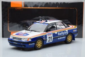 Subaru Legacy RS #21 C. McRae / D. Ringer RAC Rally 1991 IXO 1:18 18RMC080B Metalli — kuva 6 / 6