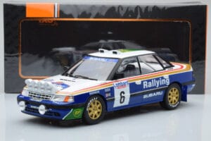 Subaru Legacy RS Night Version #6 M. Alen / I. Kivimaki RAC Rally 1991 IXO 1:18 18RMC080A Metalli — kuva 6 / 6