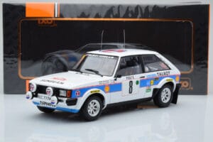 Talbot Sunbeam Lotus Night Version #8 H. Toivonen / P. White Rally Monte Carlo 1981 IXO 1:18 18RMC095B Metalli — kuva 6 / 6