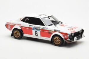 Toyota Celica 2000 GT RA21 #8 H. Mikkola / A. Hertz Lombard RAC Rally 1977 Otto 1:18 OT1044 Hartsi — kuva 4 / 6