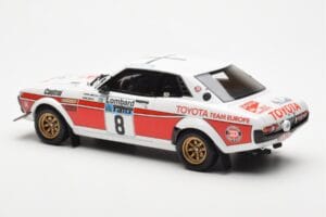 Toyota Celica 2000 GT RA21 #8 H. Mikkola / A. Hertz Lombard RAC Rally 1977 Otto 1:18 OT1044 Hartsi — kuva 5 / 6