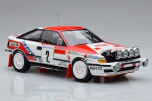 Toyota Celica GT-Four ST165 #2 C. Sainz / L. Moya Winner Rally Monte Carlo 1991 Kyosho 1:18 08961B Metalli — kuva 5 / 12