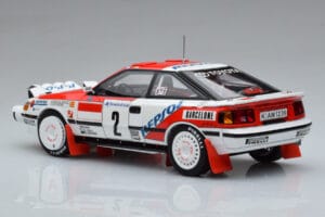 Toyota Celica GT-Four ST165 #2 C. Sainz / L. Moya Winner Rally Monte Carlo 1991 Kyosho 1:18 08961B Metalli — kuva 6 / 12